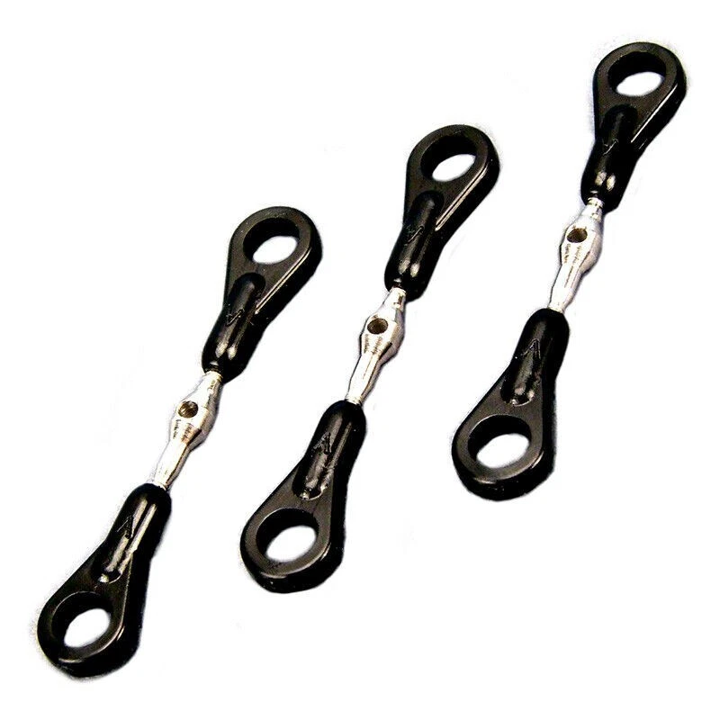 Tarot 450 RC Helicopter Thread Adjustable Servo Linkage Rod 42mm for Trex 450 - Image 3 of 4