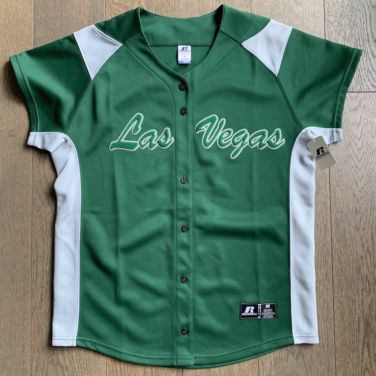 Vintage 90s Russell Athletic Dri-Power Las Vegas Baseball Jersey