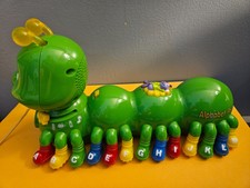 Leap Frog Alphabet Pal Green Caterpillar w/ S...
