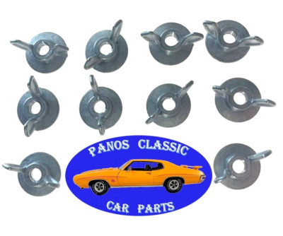 Chrysler Washer Based Wing Nut 1/4''-20 Thread Size 3/4'' Washer Diameter 10pc 232