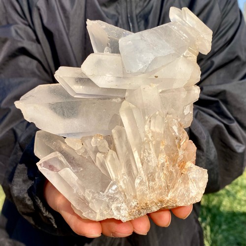 2.06LB A+++ Natural white Crystal Himalayan quartz cluster /mineralsls Specimen - Picture 15 of 16