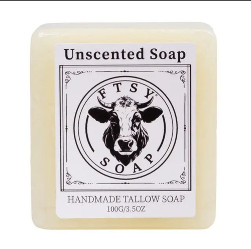 beef Tallow soap Pack Of 2 - 第 1/12 張圖片