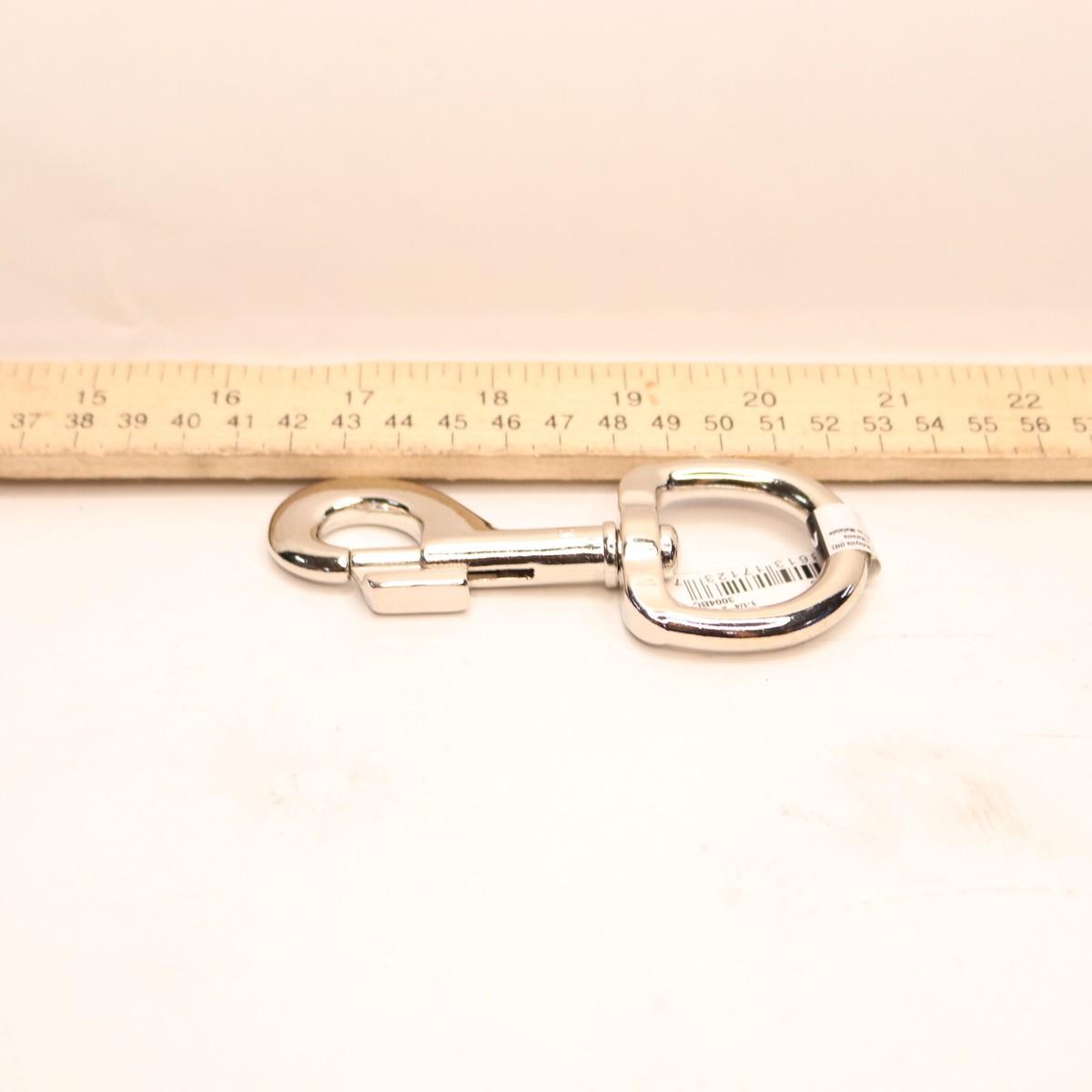 National Hardware Bolt Snap Stainless Steel Nickel â€Ž1-1/4