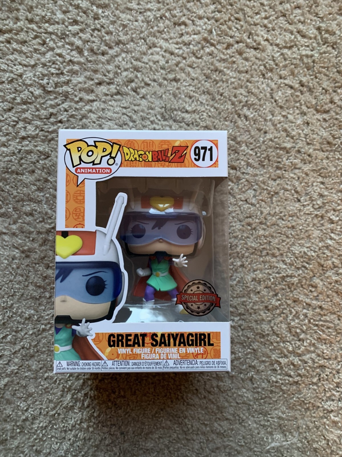 Funko Pop Dragon Ball Z Great Saiyagirl 971 idée cadeau pour fan de manga et Otaku