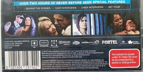 Wentworth: Complete Series 1 - 6 (DVD, 2018) Season 1 2 3 4 5 & 6 Crime Drama TV - Foto 9 di 21