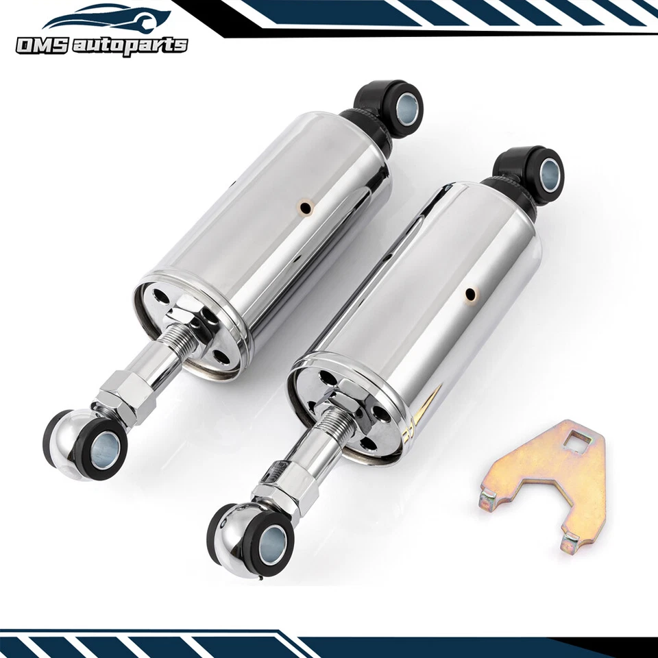 Narrow Body Adjustable Rear Shocks Absorber For 89-99 Harley Softail FLST Fatboy — 第 2/4 张图片