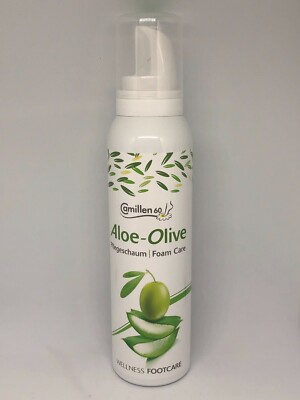 Camillen 60 Aloe Olive Pflegeschaum Wellness Foot Care, 150ml