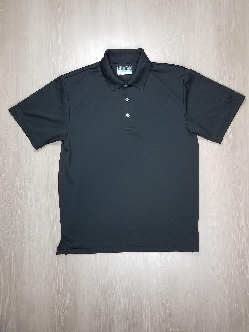 Polo Hombre Playera Tipo Polo Negra Yazbek C0550 Precio Playera