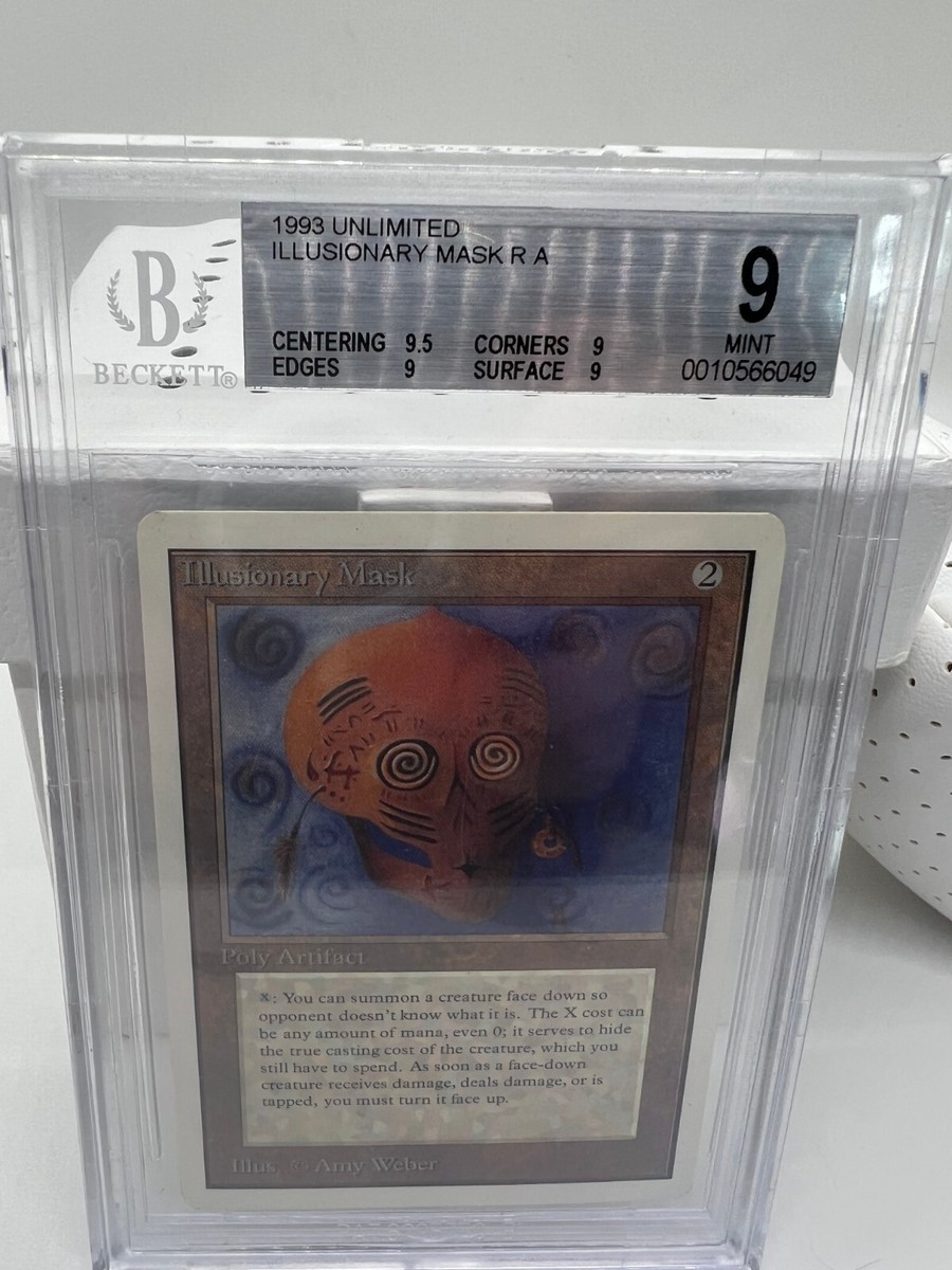 MTG Illusionary Mask x1 NM from UNLIMITED BGS 9 Near Mint | eBay MTG Illusionary Mask x1 NM from UNLIMITED BGS 9 Near Mint | eBay