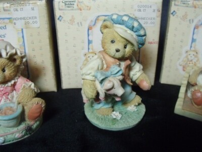 Cherished Teddies SET OF FOUR FROM THE NURSERY RHYME SET WITH FREE