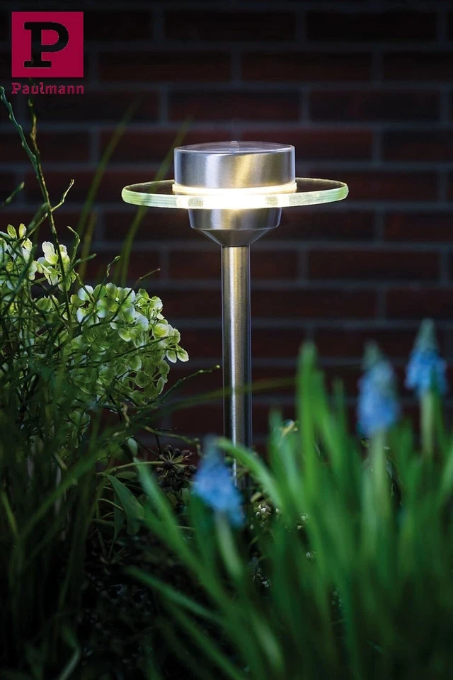 Paulmann Outdoor Solarspieß Special Line Solar Ufo LED Edelstahl Klar Ip44 - Bild 3 von 4
