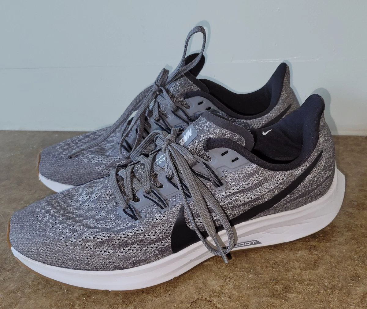 Air zoom pegasus top 36 gunsmoke/white/black/oil grey