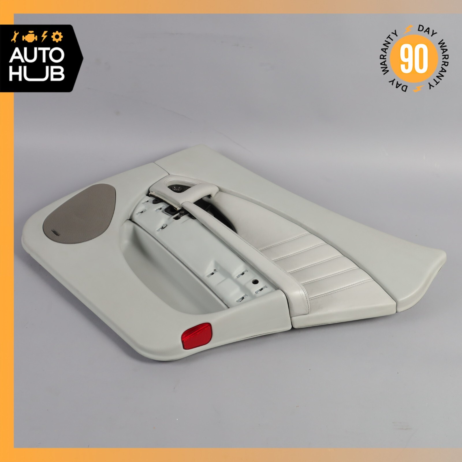 03-13 Maserati Quattroporte M139 Rear Right Side Interior Door Panel Gray OEM
