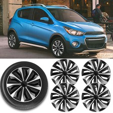 For Chevy Spark 4PC Hubcaps Wheel Covers 15" Hub Caps fit R15 Tire & Steel Rim