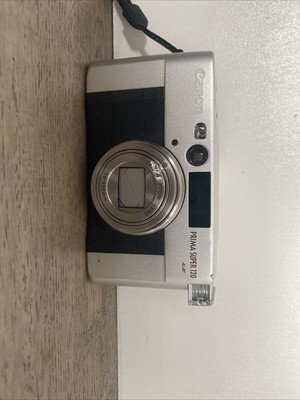 Canon Prima Super 120 Caption 35mm Point & Shoot Film Camera