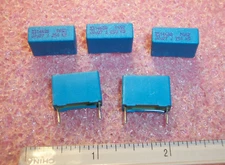 QTY (50) .27uf 250V 5% METALLIZED POLYPROPYLENE CAPACITORS B32652A3274J SIEMENS