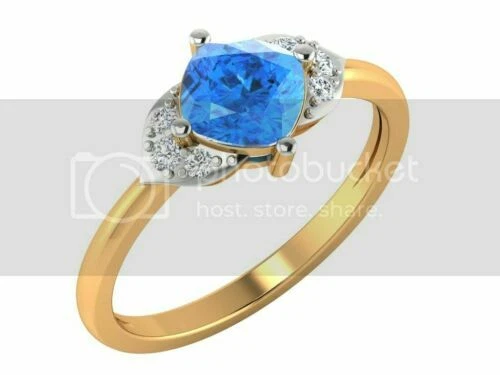 Echtschmuck-Ringe aus Edelstein Topas für Geburtstage