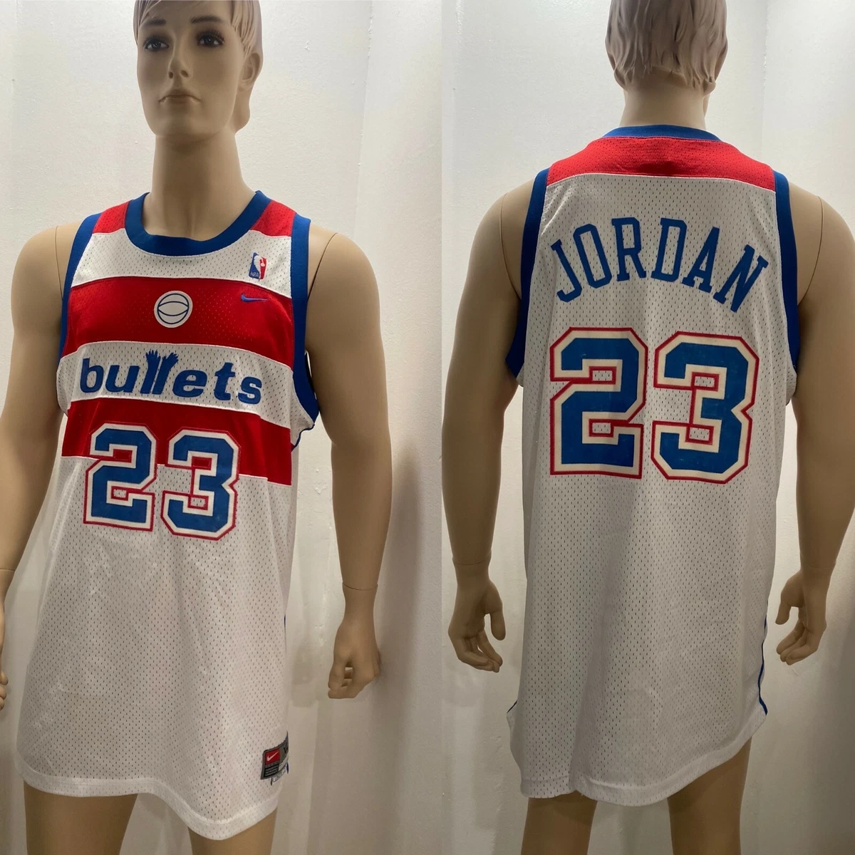 Nike Washington Bullets Michael Jordan Jersey Size XXXL – SLCT Stock