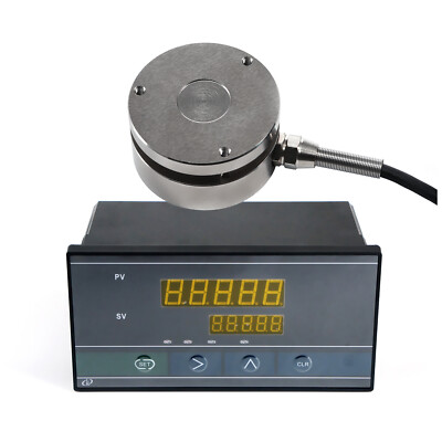Load Cell Sensor + Indicator Display Test Force Weight Pressure Sensor