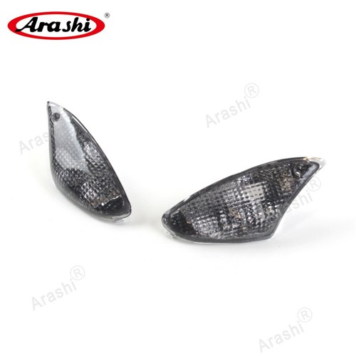 Front Turn signal Indicator Cover For BMW K1200S / K1300S All Year Smoke - Foto 2 di 7