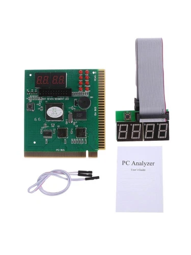 4 Digit PC ISA PCI  Analyzer Diagnostic Test Post Card New