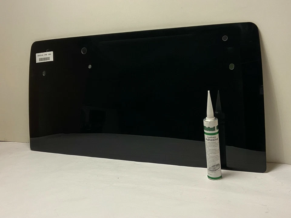 Fits: 2007-2010 Jeep Wrangler 2 & 4 Door Back Glass Dark Tinted (No Molding) - Image 3 of 4