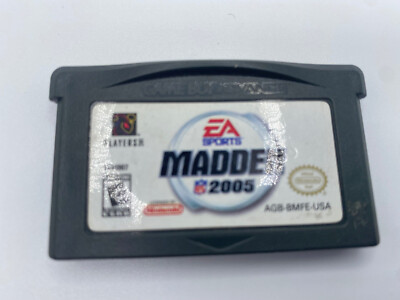Madden NFL 2005 Nintendo game Boy Advance authentic game cartridge OEM       *4*