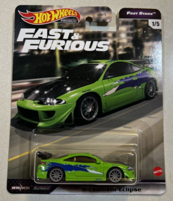 Mattel FAST&FURIOUS 1/55 Eclipce 2台 NEW 2021 Hot Wheels Fast & Furious Mitsubishi Eclipse Fast Stars 1