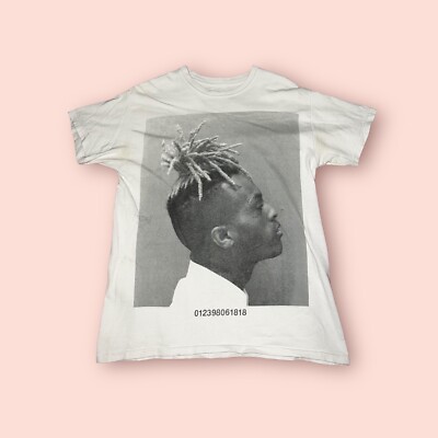 XXXTENTACION BAD VIBES FOREVER Mugshot Profile Picture White Tshirt MEN sz M