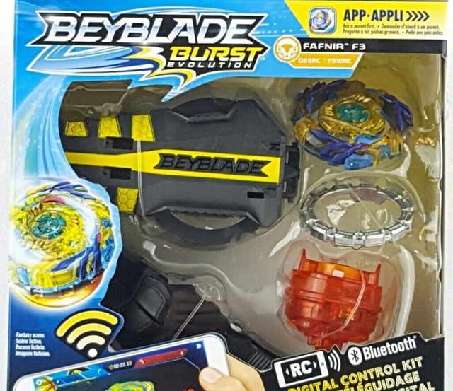 Brand NEW Beyblade Burst Evolution Digital Control Top FAFNIR F3 Hasbro