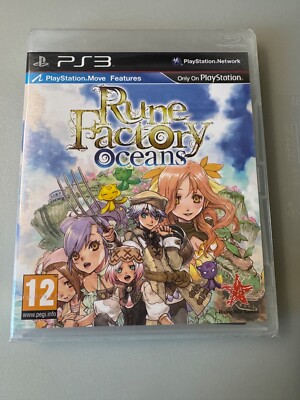 Neu in OVP Rune Factory Oceans PS3 PAL FACTORY SEALED TADELLOSER ZUSTAND BLES01550