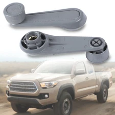 2PC For Toyota Pickup Truck Inside Interior Window Crank Lever Handle Left Right