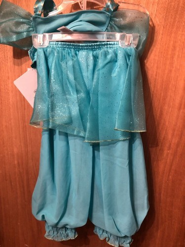 Disney Collection Jasmine Costume 2 Piece Set - Top & Pants Size 2 NWT - Picture 8 of 9