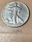1929-S Better Date Silver Walking Liberty Half  VF/XF Detail Cleaned In Photos