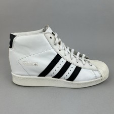 Adidas Superstar Up Hidden Wedge Weiß Sneaker Freizeit Retro Turnschuhe US8 UK6,5