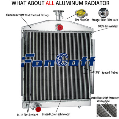 RADIATOR FITS LINCOLN WELDER 250 200 AMP SA200 SA250 H19491 249748 ...