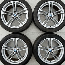 Set Genuine BMW 5 6 Series F10 F11 F12 18" Alloy Wheels 245 45 275 40 Tyres 613M