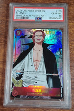 PSA 10 Shanks Manga OP01-120 Romance Dawn 2022 Chinese One Piece Card