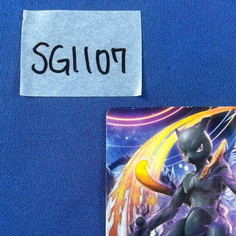◇SG1107 SHADOW MEWTWO DARK MEWTWO Pokemon Pokken TOURNAMENT Japanese Amiibo Card - Image 2 of 4