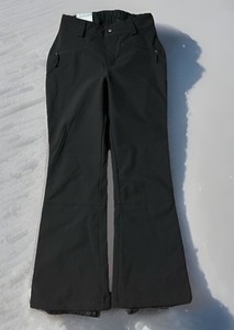 Free Country Snow Pants Women Sz S Black Softshell Water & Wind Resistant Ski