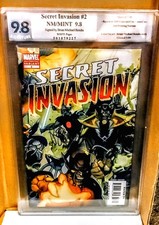 Secret Invasion #2 Variant Signature Series Signed Brian Bendis ECCC PGX 9.8