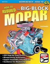 How To Rebuild Big Block Mopar B Rb 440 426w 413 400 383 Engines Manual Book