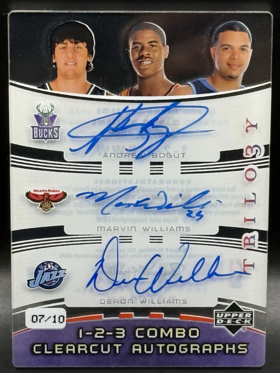 Andrew Bogut Autographed NBA Basketball Trading Cards