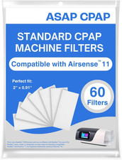 60 Count of Standard Replacement Disposable Filters Compatible with Resmed Airs
