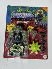 Unpunched Masters of the Universe Origins SNAKE FACE Deluxe Action Figure
