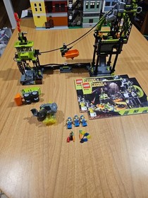 LEGO Power Miners: Underground Mining Station 8709 99.9% Complete + Figures 