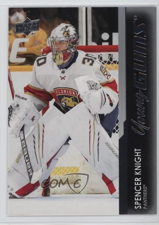 2021-22 Upper Deck Series 1 Young Guns Spencer Knight #223 Rookie RC