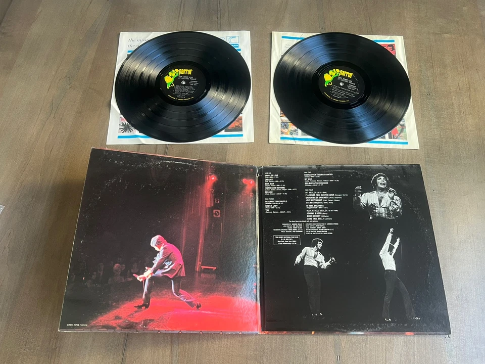 Tom Jones “Live At Caesars Palace” Vinyl 2LP Parrot 1971 (2XPAS 71049/50) VG+/EX Foto 3 de 4