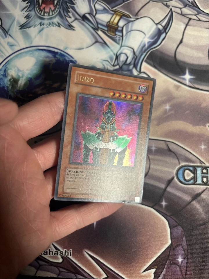 (YVH) Yugioh! LP Jinzo - DB1-EN067 - Ultra Rare - LP - Image 3 of 4