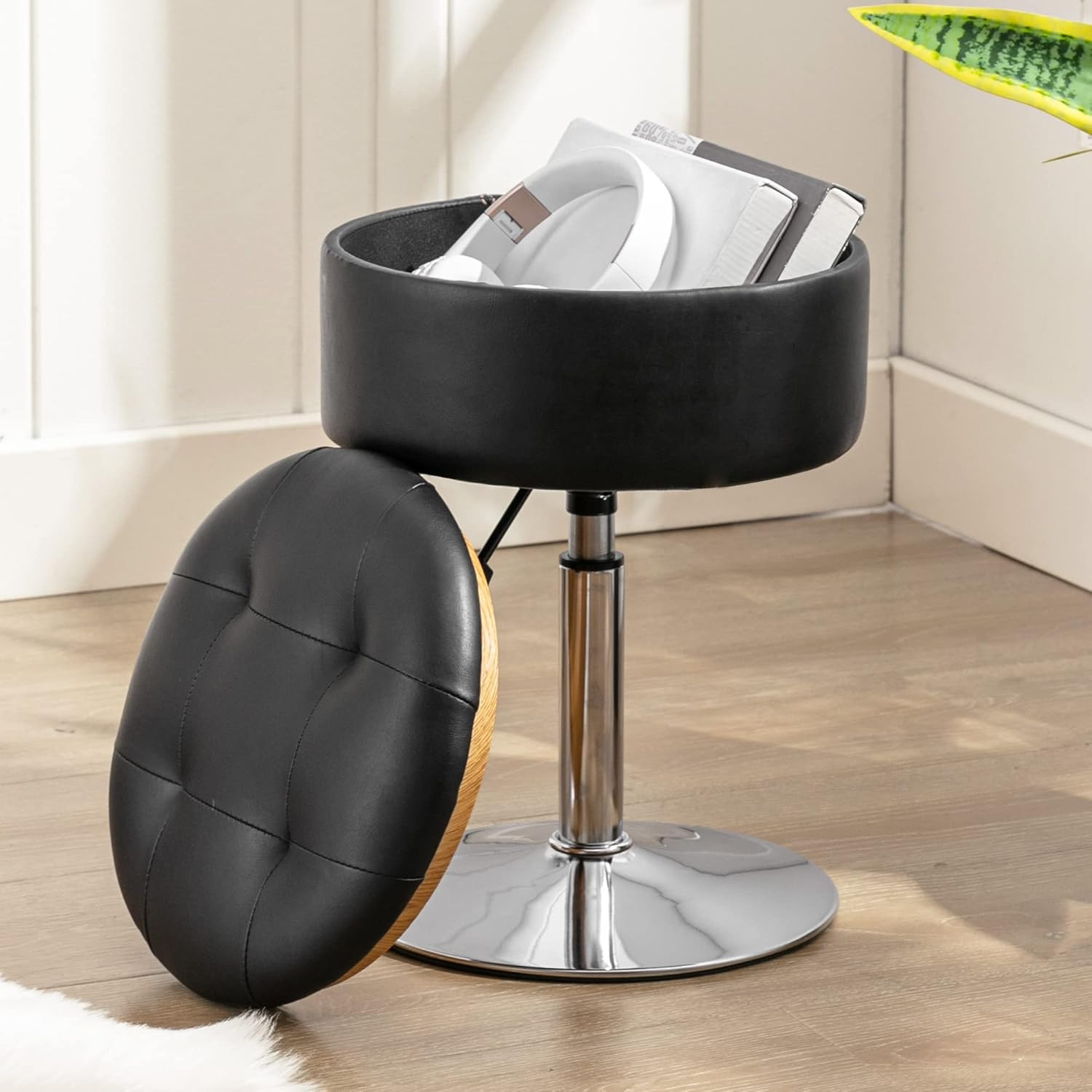 For Makeup Room, Height Adjustable Stool For Vanit